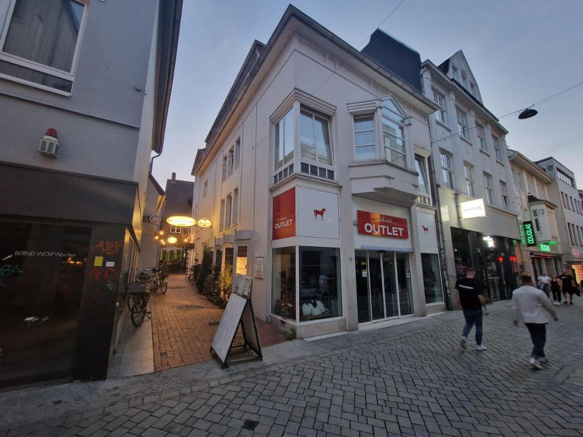 City Apartment Stadtblick Im Centrum Von Oldenburg Exterior foto